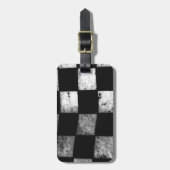 Betaalde vlag bagagelabel (Voorkant verticaal)