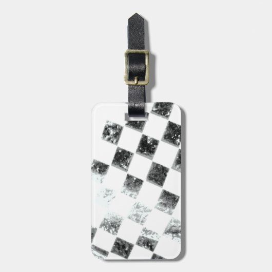 Betaalde vlag bagagelabel (Voorkant verticaal)