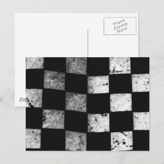 Betaalde vlag briefkaart (Voorkant / Achterkant)