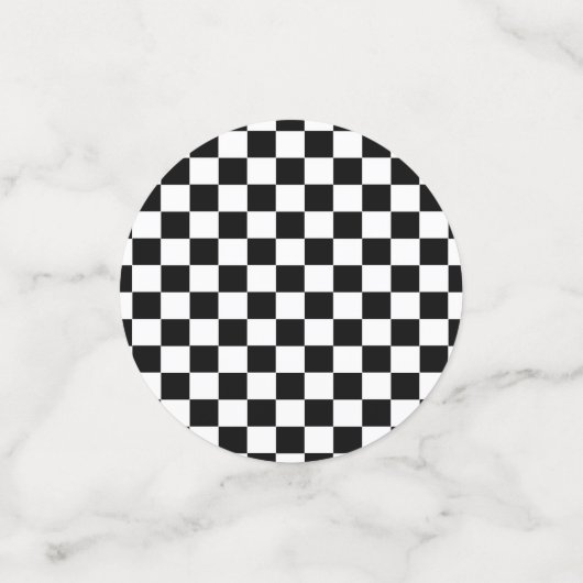 Betaalde vlag confetti (Kleine voorkant)