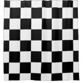 Betaalde vlag douchegordijn (Voorkant)