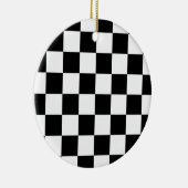 Betaalde vlag keramisch ornament (Rechts)