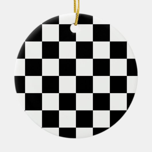 Betaalde vlag keramisch ornament (Voorkant)