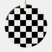 Betaalde vlag keramisch ornament (Achterkant)