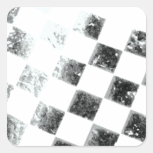 Betaalde vlag vierkante sticker