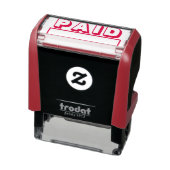 Betaalde Zakelijke Tekst Aangepaste Zelfinkende St Zelfinktende Stempel (Product)