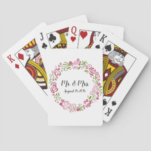 Betaalkaarten Aangepaste bruiloft Pokerkaarten