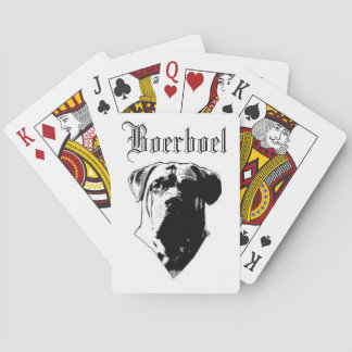 Betaalkaarten voor Boerboel Pokerkaarten