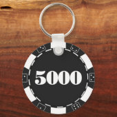 Betaalliefhebbers van casino-chips sleutelhanger (Voorkant)