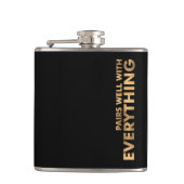 BETAALT GOED MET ALLES OP maat Heupfles (Voorkant)