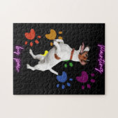 "BETALEN DOOR PAW" PUZZLE. JIGSAW PUZZLE LEGPUZZEL (Horizontaal)