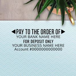 Betalen in de bestelling van de Kantoor- of zakenb Zelfinktende Stempel