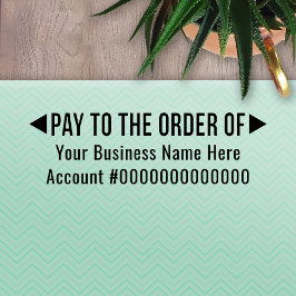 Betalen in de bestelling van de Kantoor- of zakenb Zelfinktende Stempel