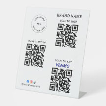 Betaling | Bedrijfslogo, website Alles in één QR-c