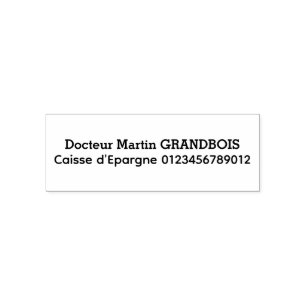 Betaling per cheque zelfinktende stempel