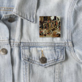 Betaling van de vergoeding vierkante button 5,1 cm (In situ)
