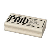 Betalingsgegevens Controleer Nummer Bedrag Datum F Rubberstempel (Stempel)