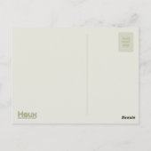 Betalingsgegevens - Postard-Sjabloon Briefkaart (Achterkant)