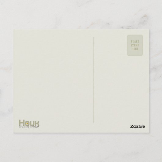 Betalingsgegevens - Postard-Sjabloon Briefkaart (Achterkant)