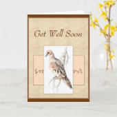 Betalkaart Beterschap Treurende Duif Kaart (Gele Bloem)