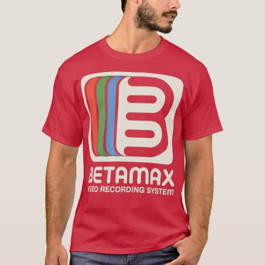 Betamax T-shirt (Voorkant)