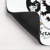 Betancourt Family Crest Muismat (Hoek)