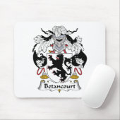 Betancourt Family Crest Muismat (Met muis)