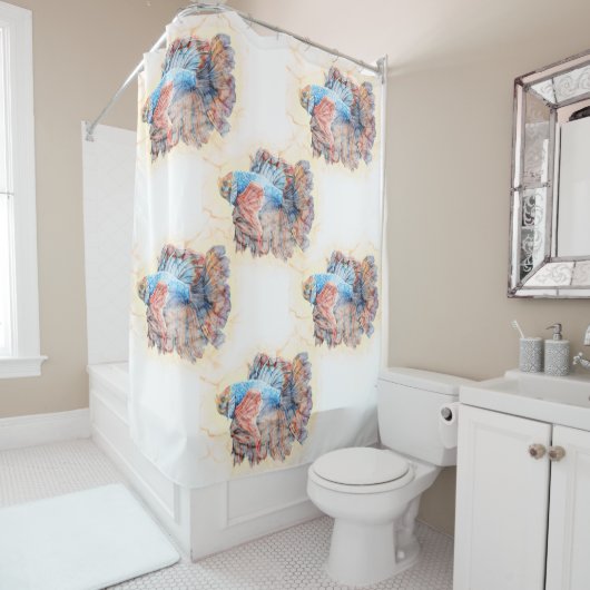 Bètavis Douchegordijn (In situ)