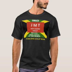 BETCHA BYE GOLLY WOW. Basic donker T-shirt