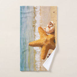 Betectioneerde Starfish Handdoek