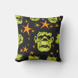 Betegeld Frankenstein patroon Kussen