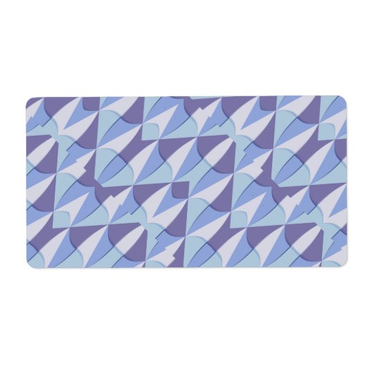 betegeld patroon etiket (Voorkant)