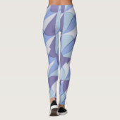 betegeld patroon leggings (Achterkant)
