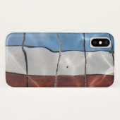 betegelde water abstract Case-Mate iPhone case (Achterkant (horizontaal))