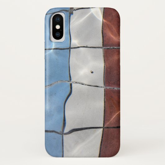 betegelde water abstract Case-Mate iPhone case (Achterkant)
