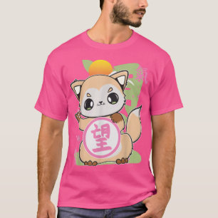 Betekenen met Hope Kanji en Japanse esthesie T-shirt