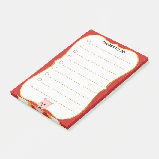 Betekenen om dingen te doen post-it® notes (Schuin)