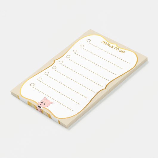 Betekenen om dingen te doen post-it® notes (Schuin)