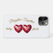 Betekenend Geschenk – Elegante Liefde Case-Mate iPhone Case (Achterkant (horizontaal))