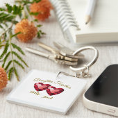 Betekenend Geschenk – Elegante Liefde Sleutelhanger (Voorkant Rechts)