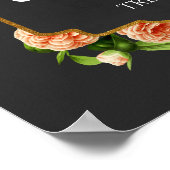 Betekenis naam Olivia Koninklijke Rozen Kader Cade Poster (Hoek)