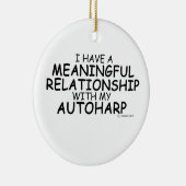 Betekenis Relatie Autoharp Keramisch Ornament (Rechts)