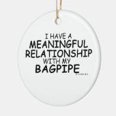 Betekenis Relatie Bagpipe Keramisch Ornament (Links)