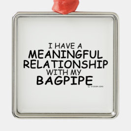 Betekenis Relatie Bagpipe Metalen Ornament
