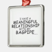 Betekenis Relatie Bagpipe Metalen Ornament (Links)