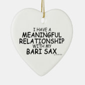 Betekenis Relatie Bari Sax Keramisch Ornament (Rechts)