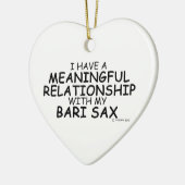 Betekenis Relatie Bari Sax Keramisch Ornament (Links)
