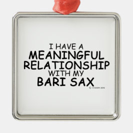Betekenis Relatie Bari Sax Metalen Ornament