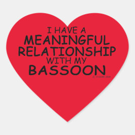 Betekenis Relatie Basson Heart Sticker