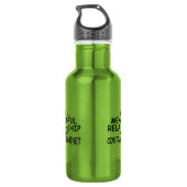 Betekenis Relatie Contrabass Clarinet Waterfles (Achterkant)